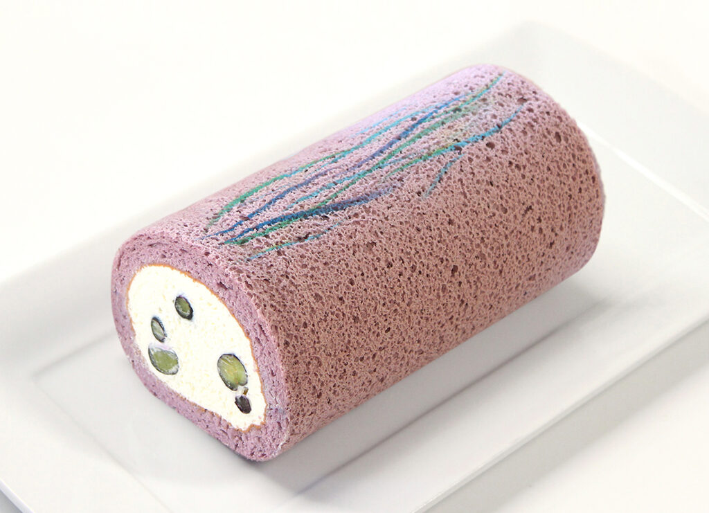 青のトンネルロール〜ブルーベリーフロマージュ〜【冷凍商品】